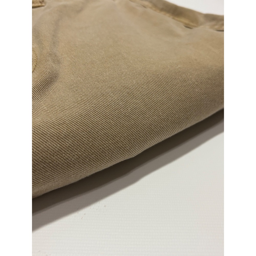Gap Pants Womens 4 Tan High Rise Wide-Leg Crop Chino Khaki Stretch Cotton - Picture 11 of 12